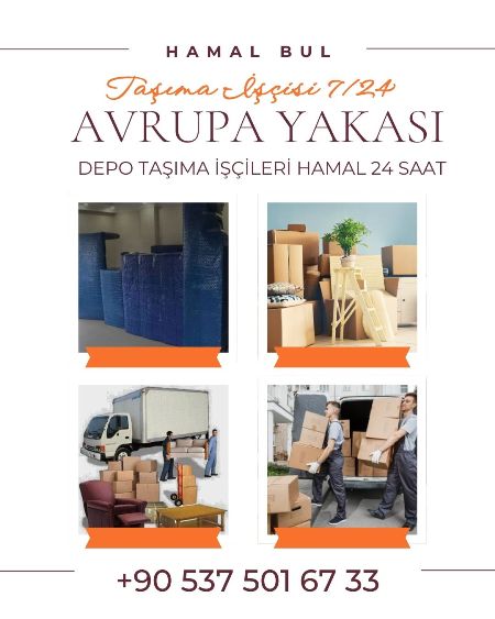 Depo Taşımak İçin Hamal Arıyorum Avrupa Yakası
